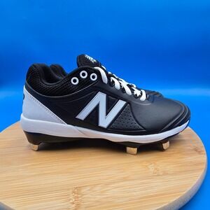New Balance Fuse V2 Metal Softball Cleats Black White SMFUSEK2 Women's‎ Size 6